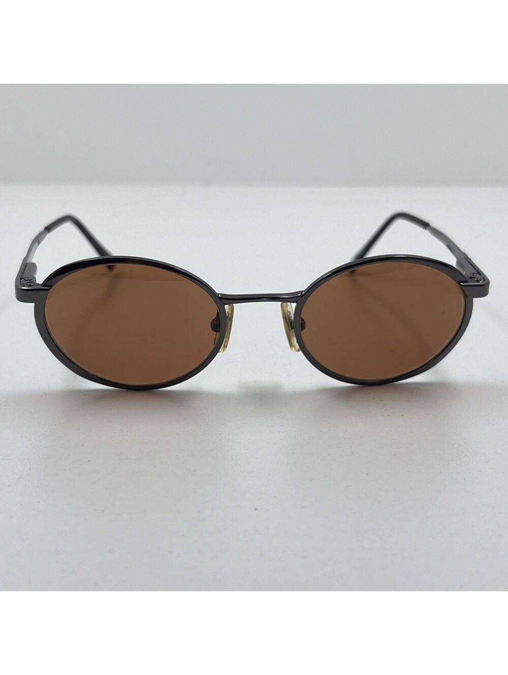 VTG Serengeti 6543 ENVOY Metal Gunmetal Y2K Sunglasses, Glass Drivers Lens Japan
